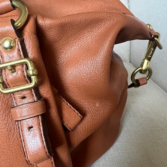 Coach Light Brown Top Handle Bag - Picture 8 of 8